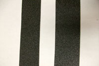 two black non-skid strips