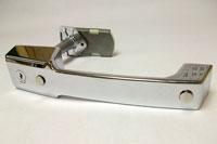 metal locking pull handle with inside release